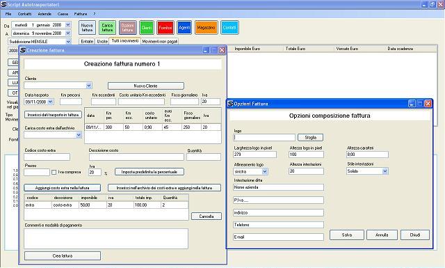 Script Autotrasportatori